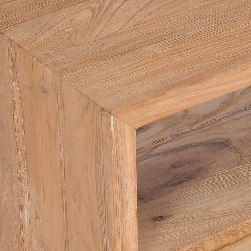 Comodă Tv, 90 X 30 X 40 Cm, Lemn Masiv De Tec