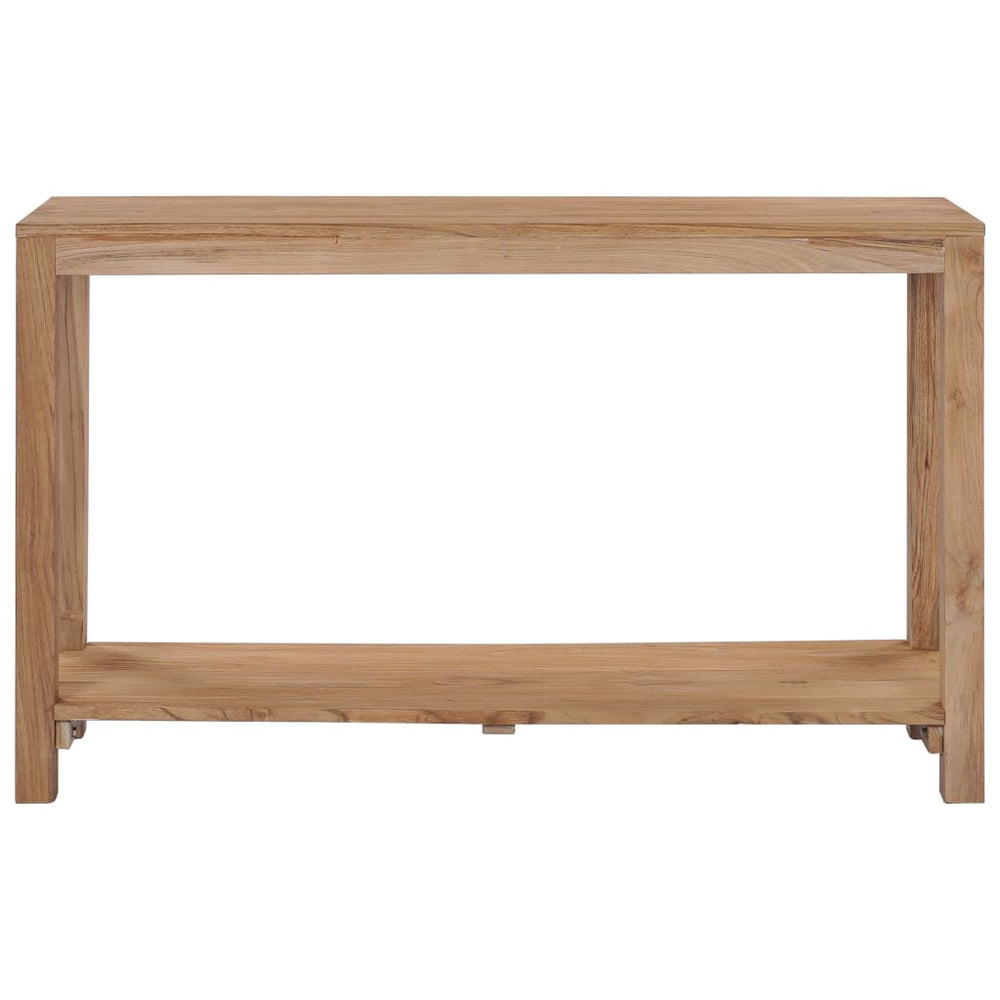 Masă Consolă, 120 X 35 X 75 Cm, Lemn Masiv De Tec
