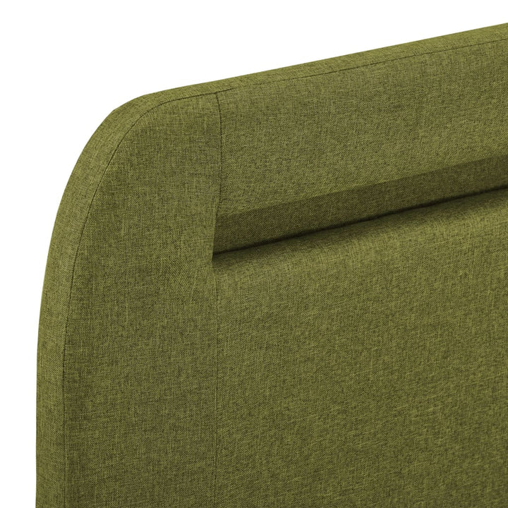 Cadru De Pat Cu Led-Uri, , , Material Textil