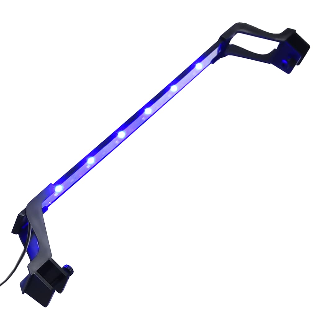 Lampă Led Pentru Acvariu, Cu Cleme, Albastru/Alb,
