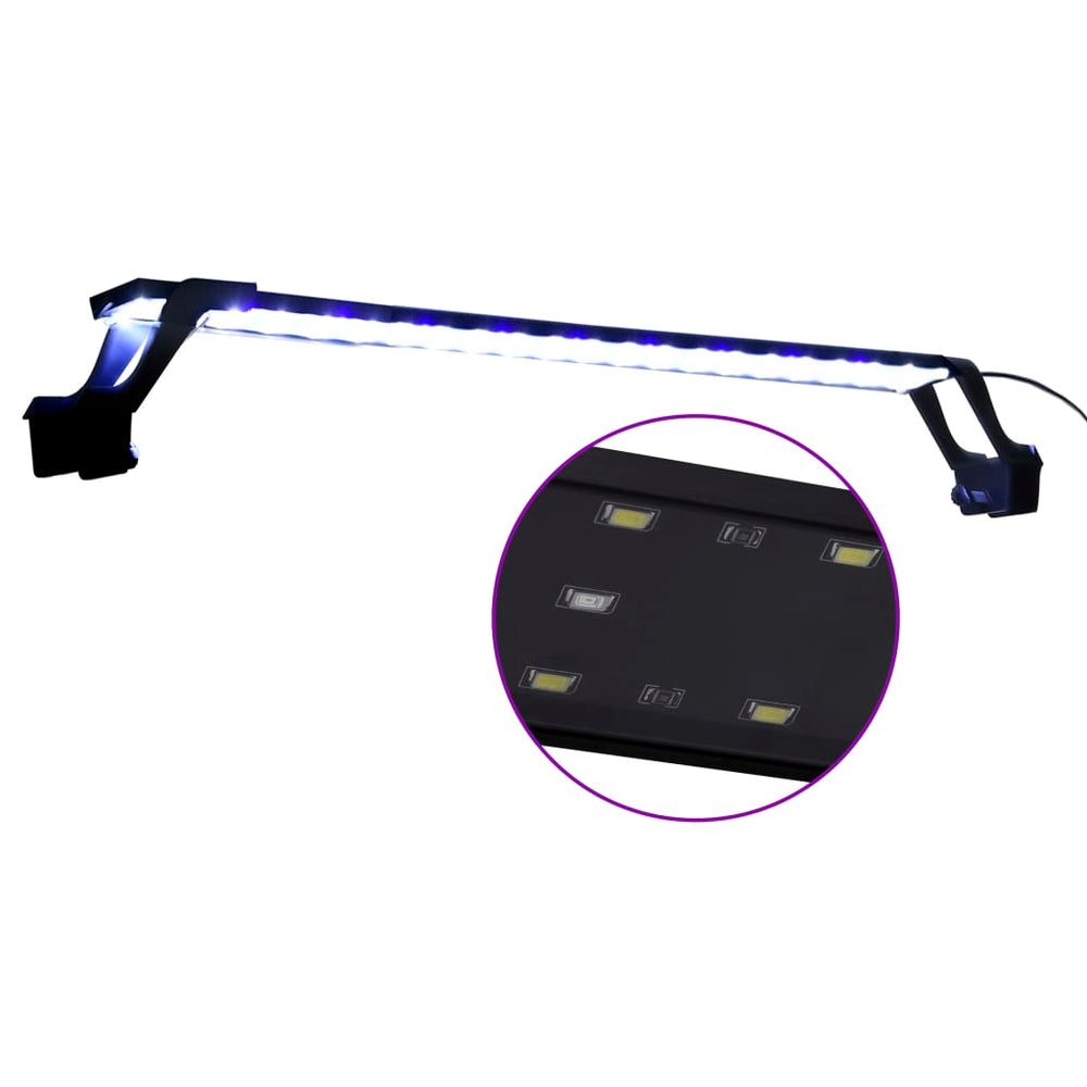 Lampă Led Pentru Acvariu, Cu Cleme, Albastru/Alb,