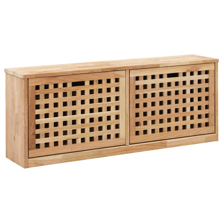 Bancă Depozitare Pantofi, 94X20X, Lemn Masiv De Nuc