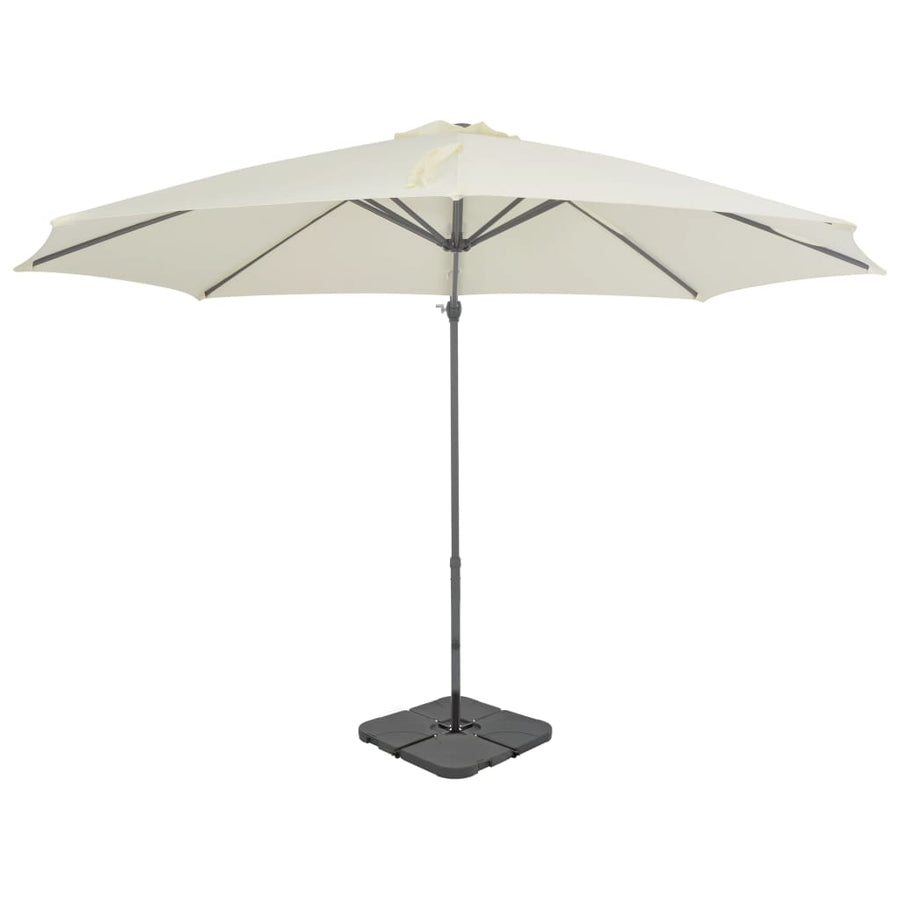 Umbrelă De Soare De Grădină, Bază Portabilă,