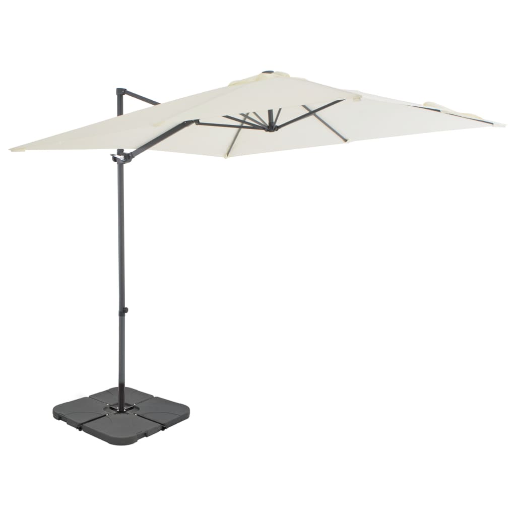 Umbrelă De Soare De Grădină, Bază Portabilă,