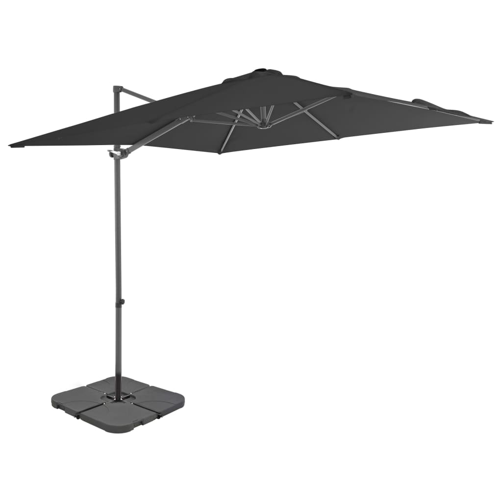 Umbrelă De Soare De Grădină, Bază Portabilă,