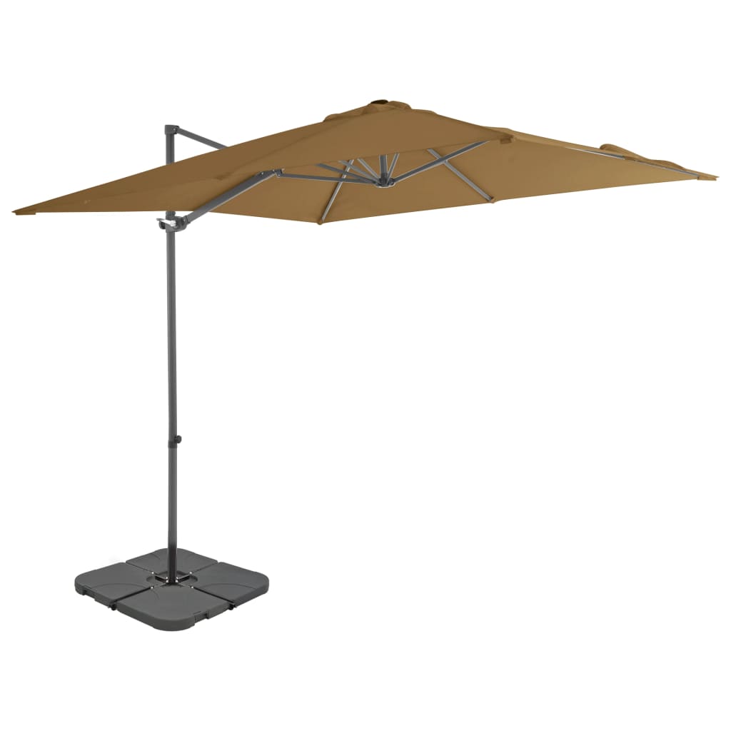 Umbrelă De Soare De Grădină, Bază Portabilă,