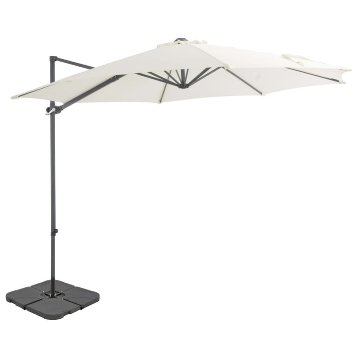 Umbrelă De Exterior Cu Bază Portabilă,