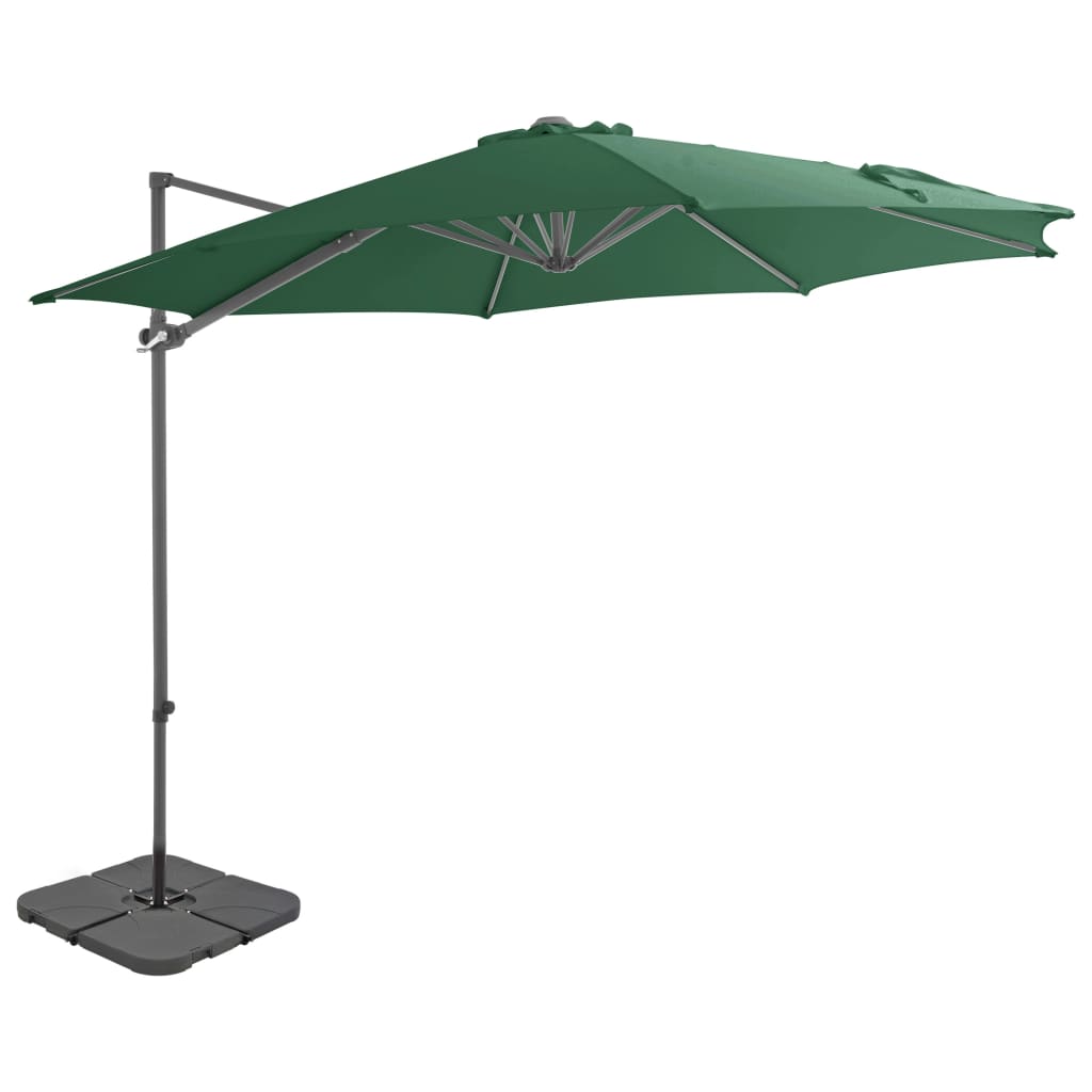 Umbrelă De Exterior Cu Bază Portabilă,