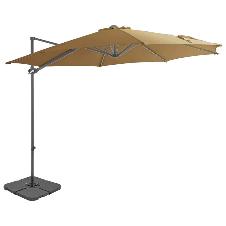 Umbrelă De Exterior Cu Bază Portabilă,