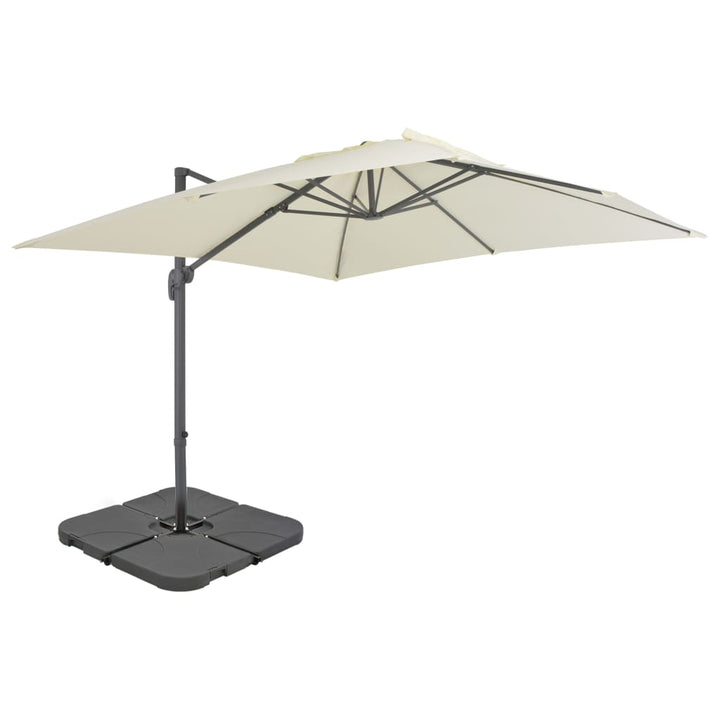 Umbrelă De Soare De Grădină, Bază Portabilă,