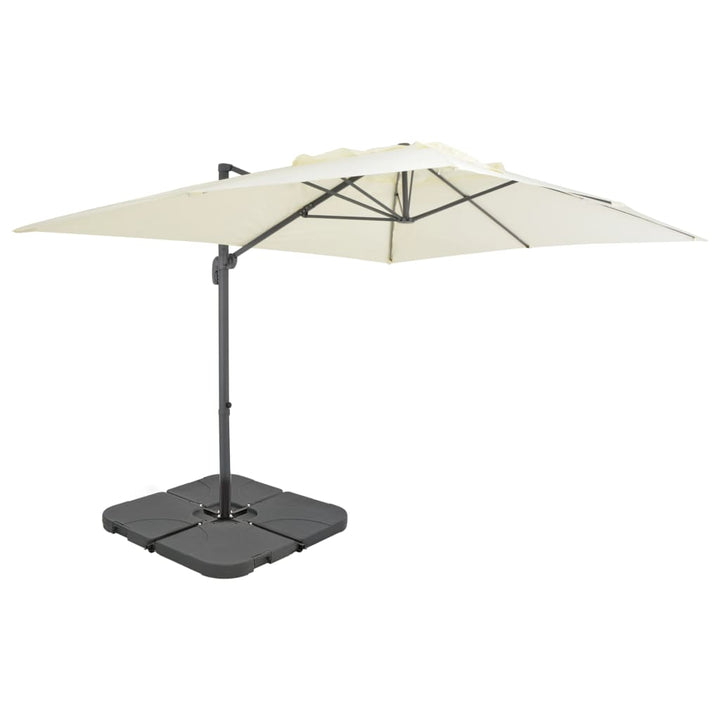 Umbrelă De Soare De Grădină, Bază Portabilă,