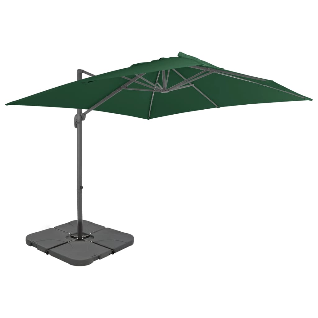 Umbrelă De Soare De Grădină, Bază Portabilă,