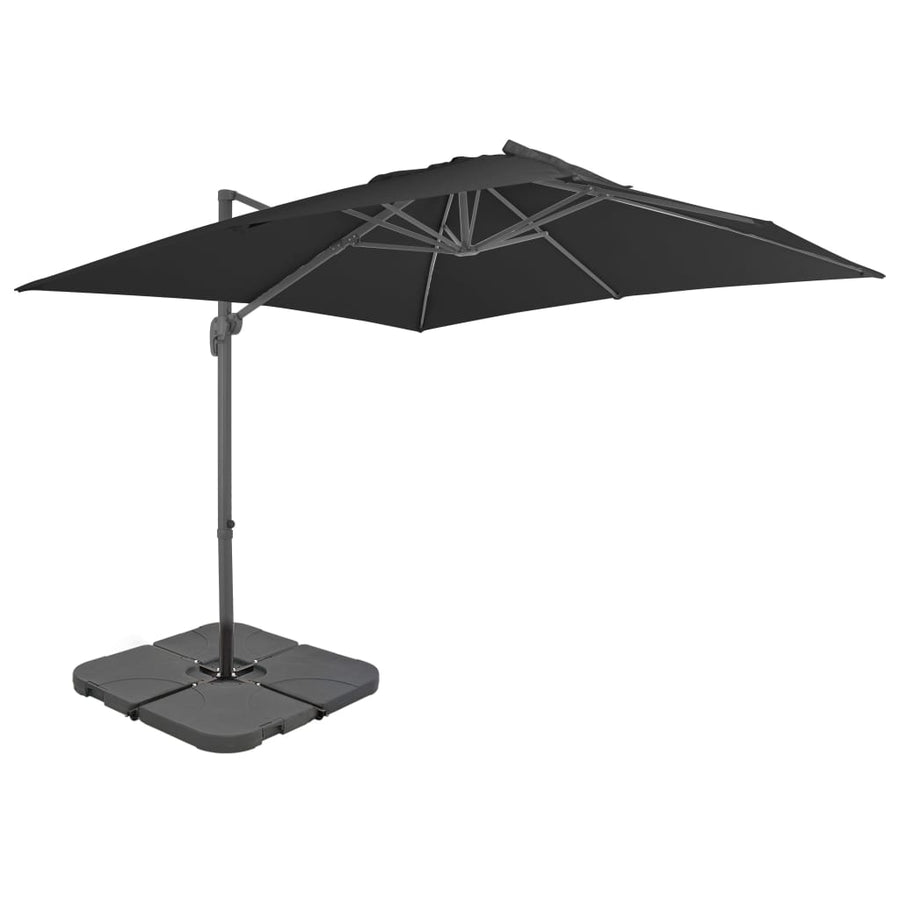 Umbrelă De Soare De Grădină, Bază Portabilă,
