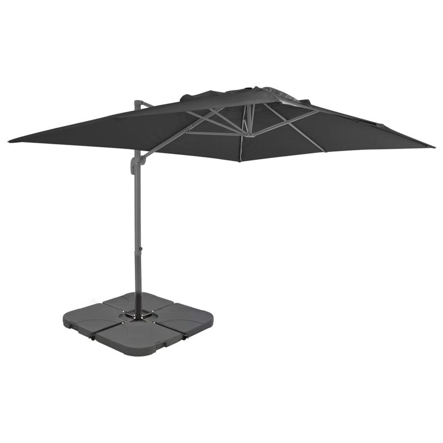 Umbrelă De Soare De Grădină, Bază Portabilă,