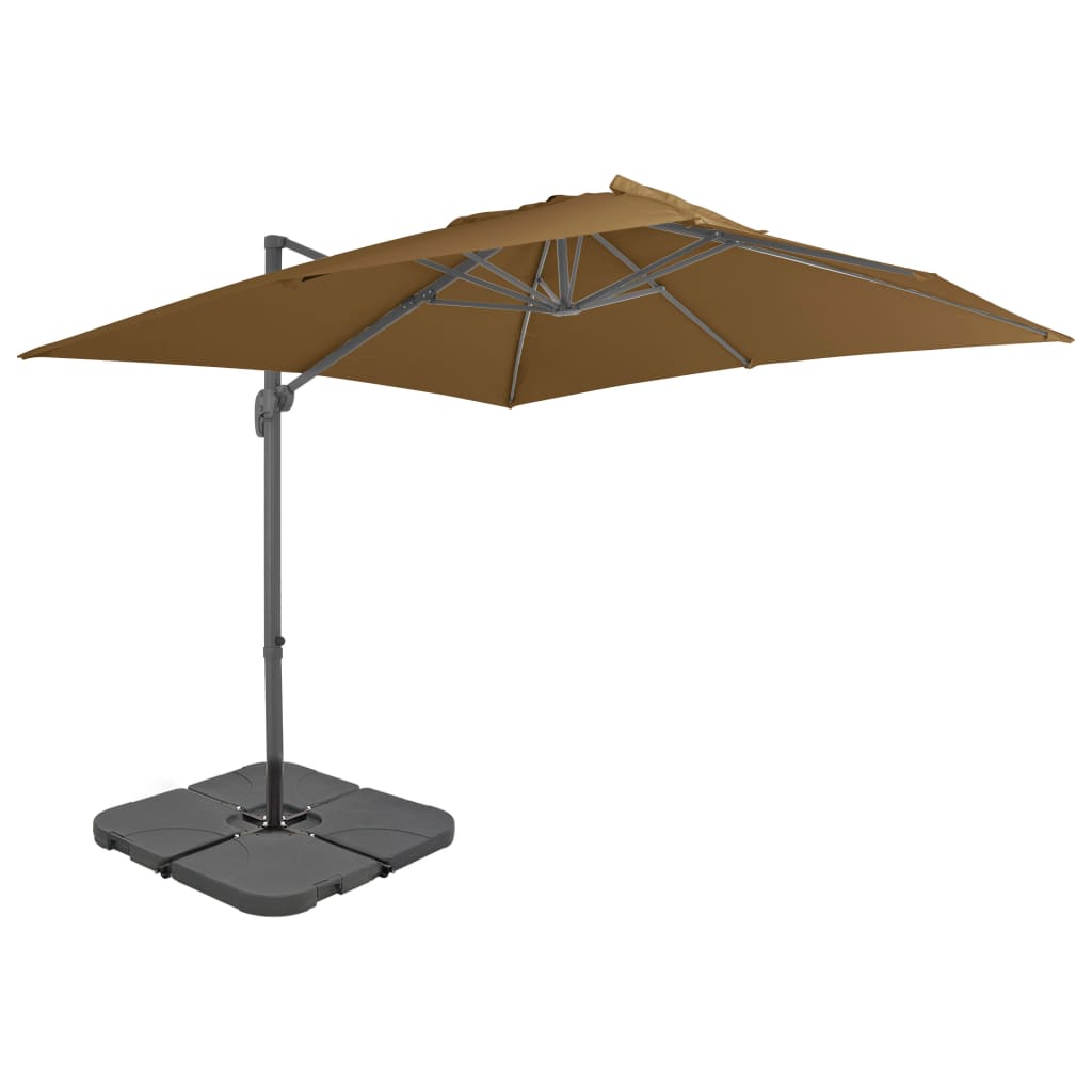 Umbrelă De Soare De Grădină, Bază Portabilă,