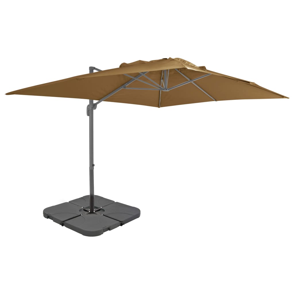 Umbrelă De Soare De Grădină, Bază Portabilă,