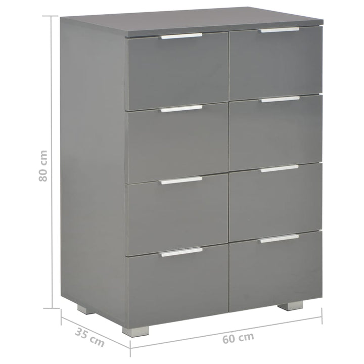 Dulap, Extralucios, 60X35X80 Cm, Lemn Prelucrat