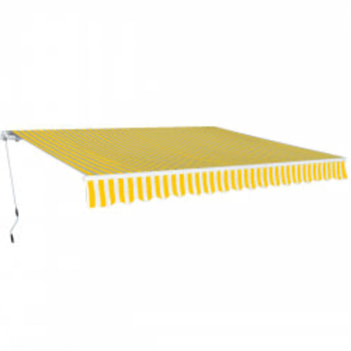 Copertină Pliabilă Acționată Manual, , 600 Cm