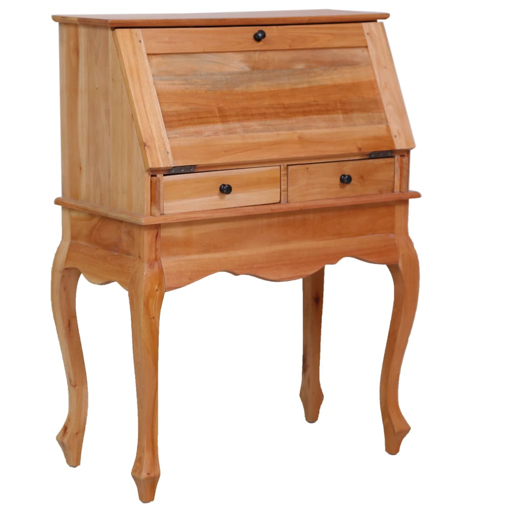 Birou Secretar, 78 X 42 X 103 Cm, Lemn Masiv De Mahon