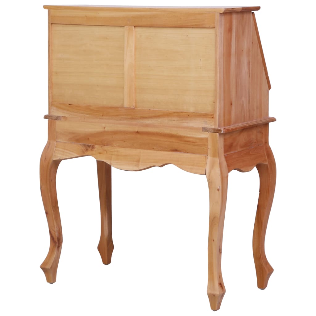 Birou Secretar, 78 X 42 X 103 Cm, Lemn Masiv De Mahon