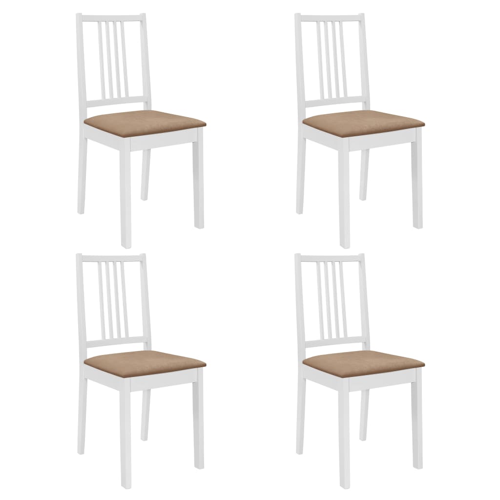 Set Mobilier De Bucătărie, 5 Piese, Alb, Mdf