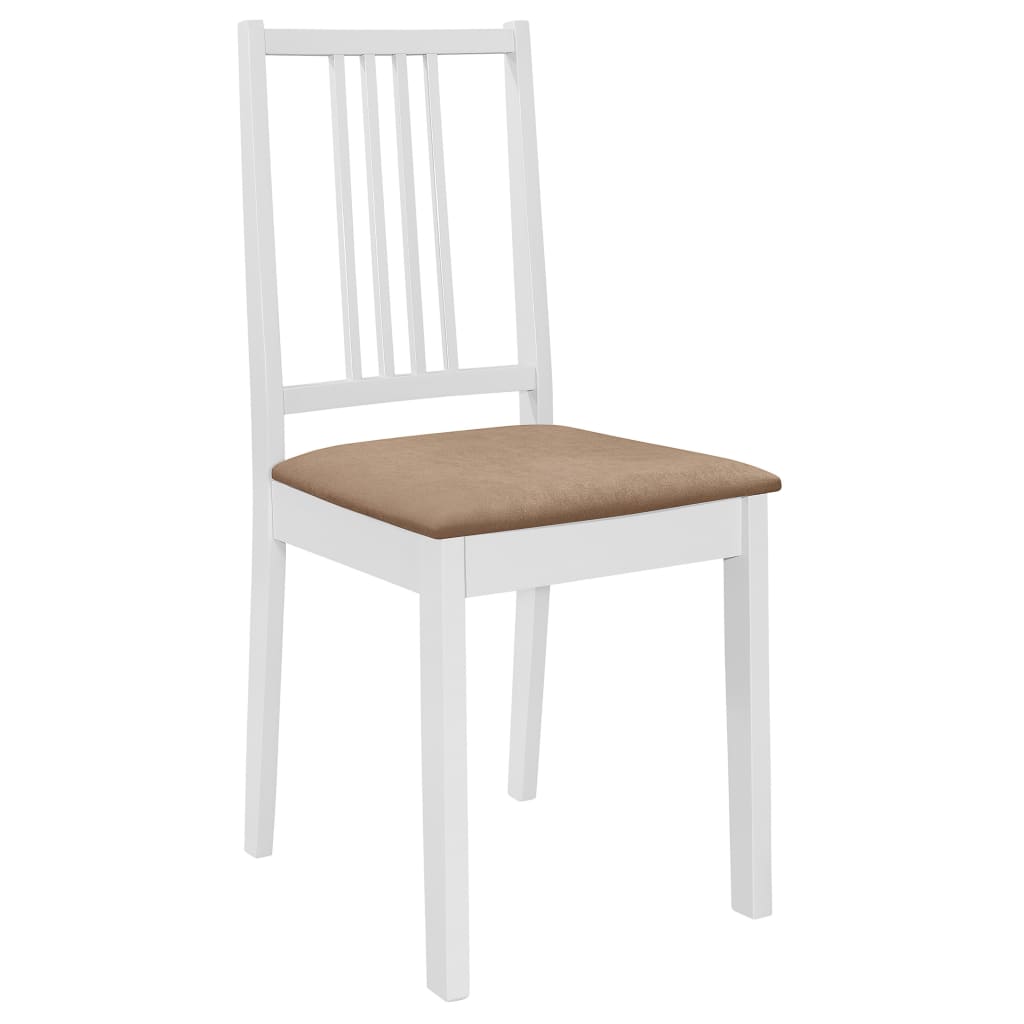 Set Mobilier De Bucătărie, 5 Piese, Alb, Mdf