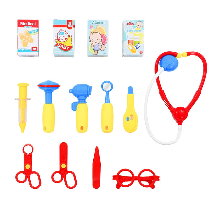 Set De Joacă Doctor, Pentru Copii, 15 Piese, 38X30X67,5 Cm