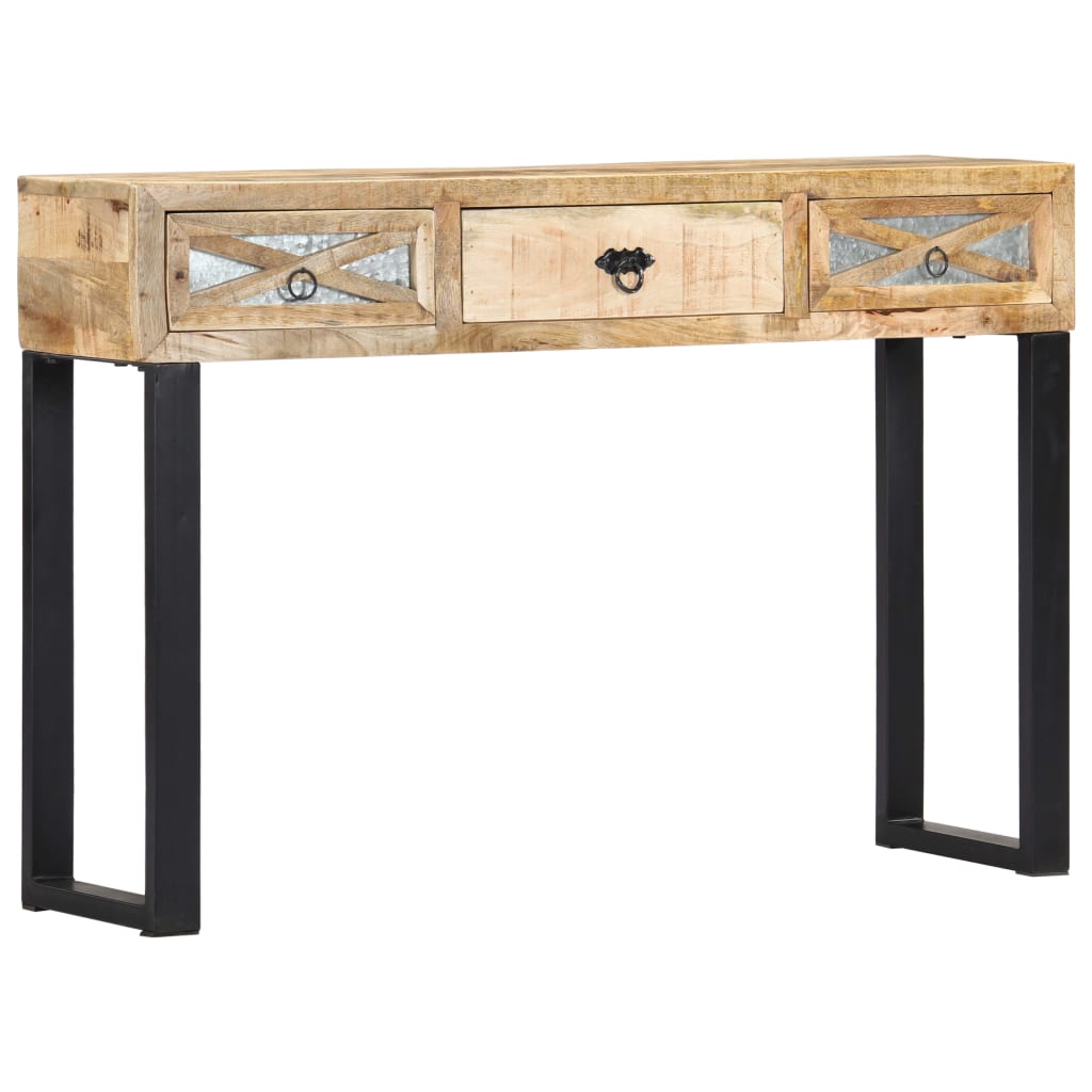 Masă Consolă, 110 X 30 X 76 Cm, Lemn Masiv De Mango