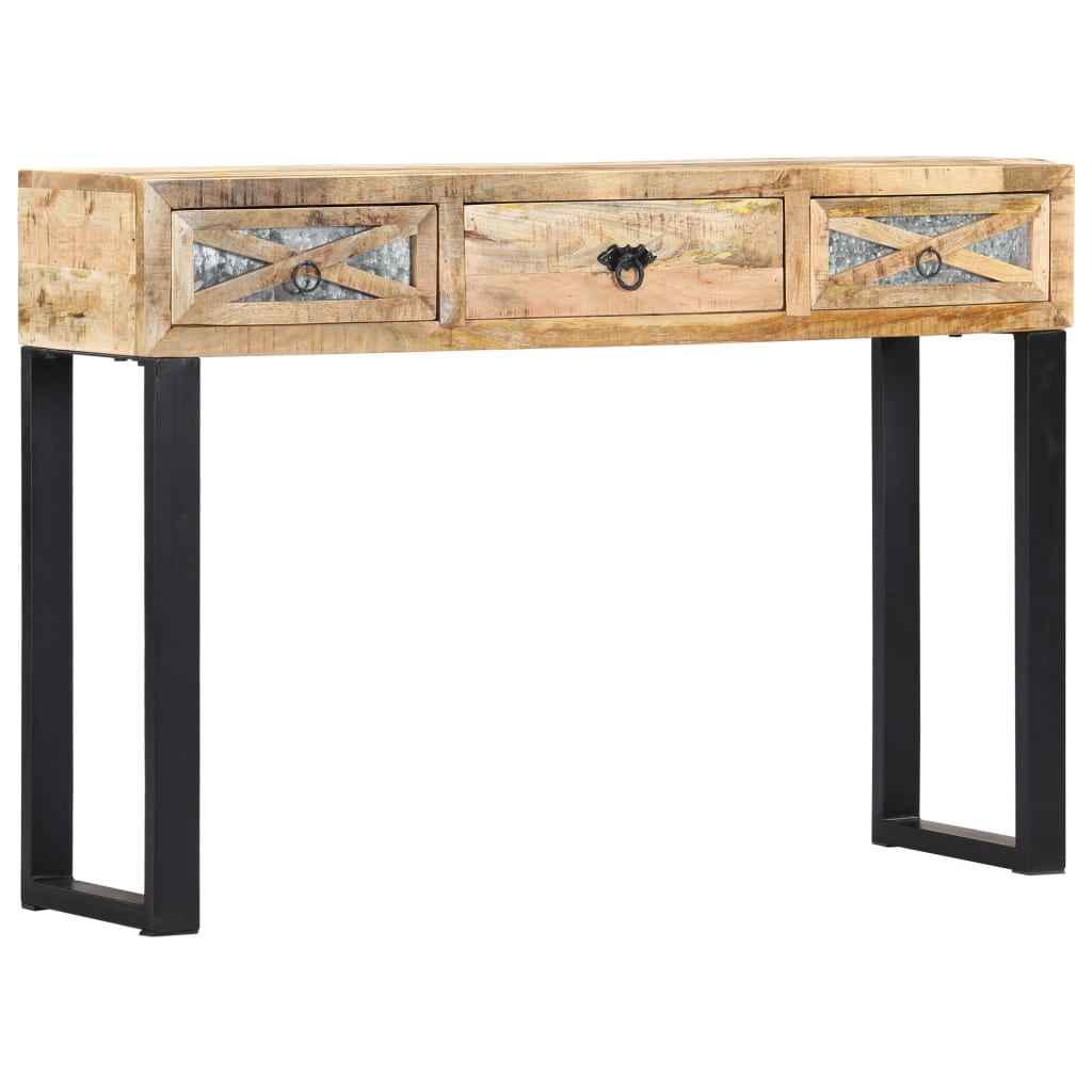 Masă Consolă, 110 X 30 X 76 Cm, Lemn Masiv De Mango