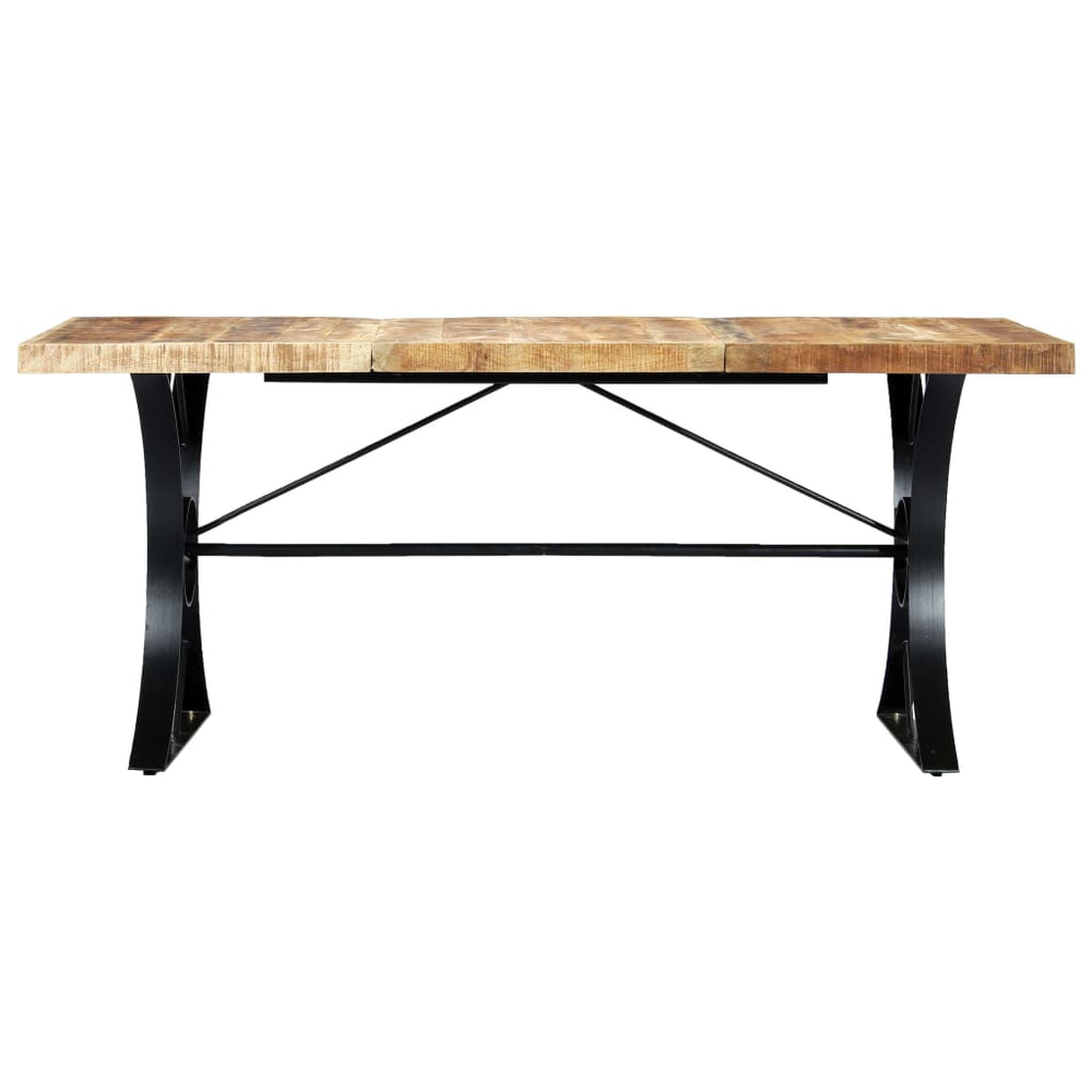 Masă De Bucătărie, 180 X 90 X 76 Cm, Lemn Masiv De Mango
