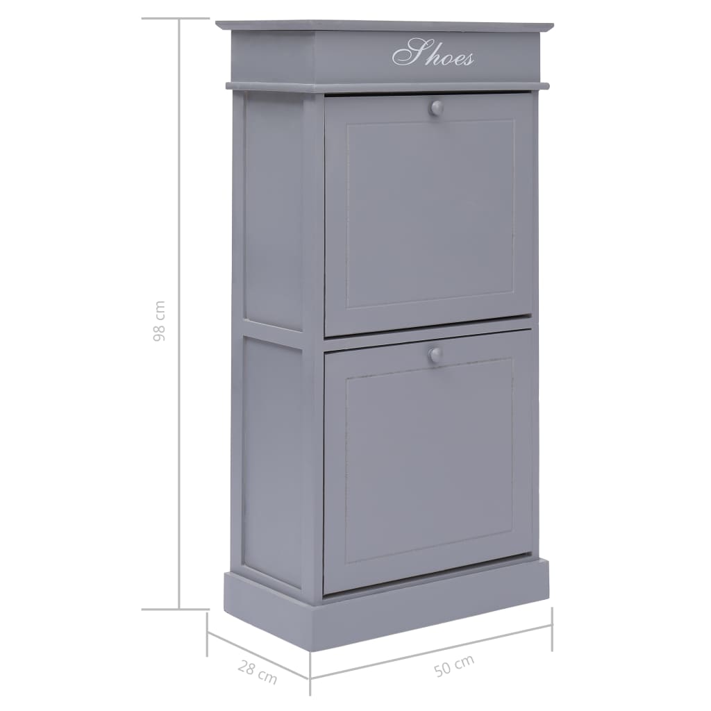 Pantofar, , 50X28X98 Cm, Lemn De Paulownia