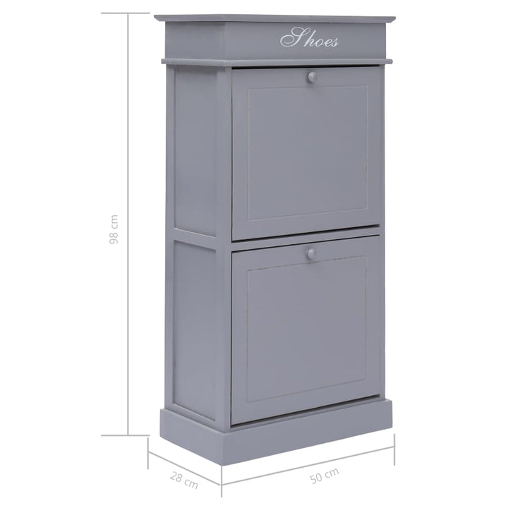 Pantofar, , 50X28X98 Cm, Lemn De Paulownia