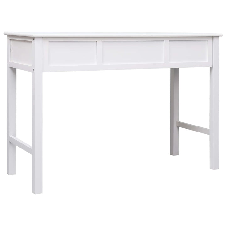 Birou De Scris, Alb, 110 X 45 X 76 Cm, Lemn
