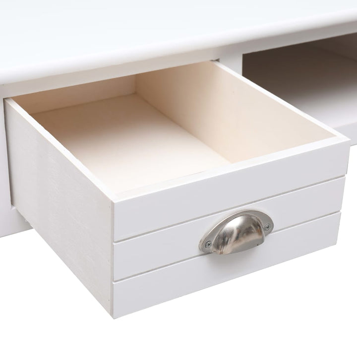 Birou De Scris, Alb, 110 X 45 X 76 Cm, Lemn