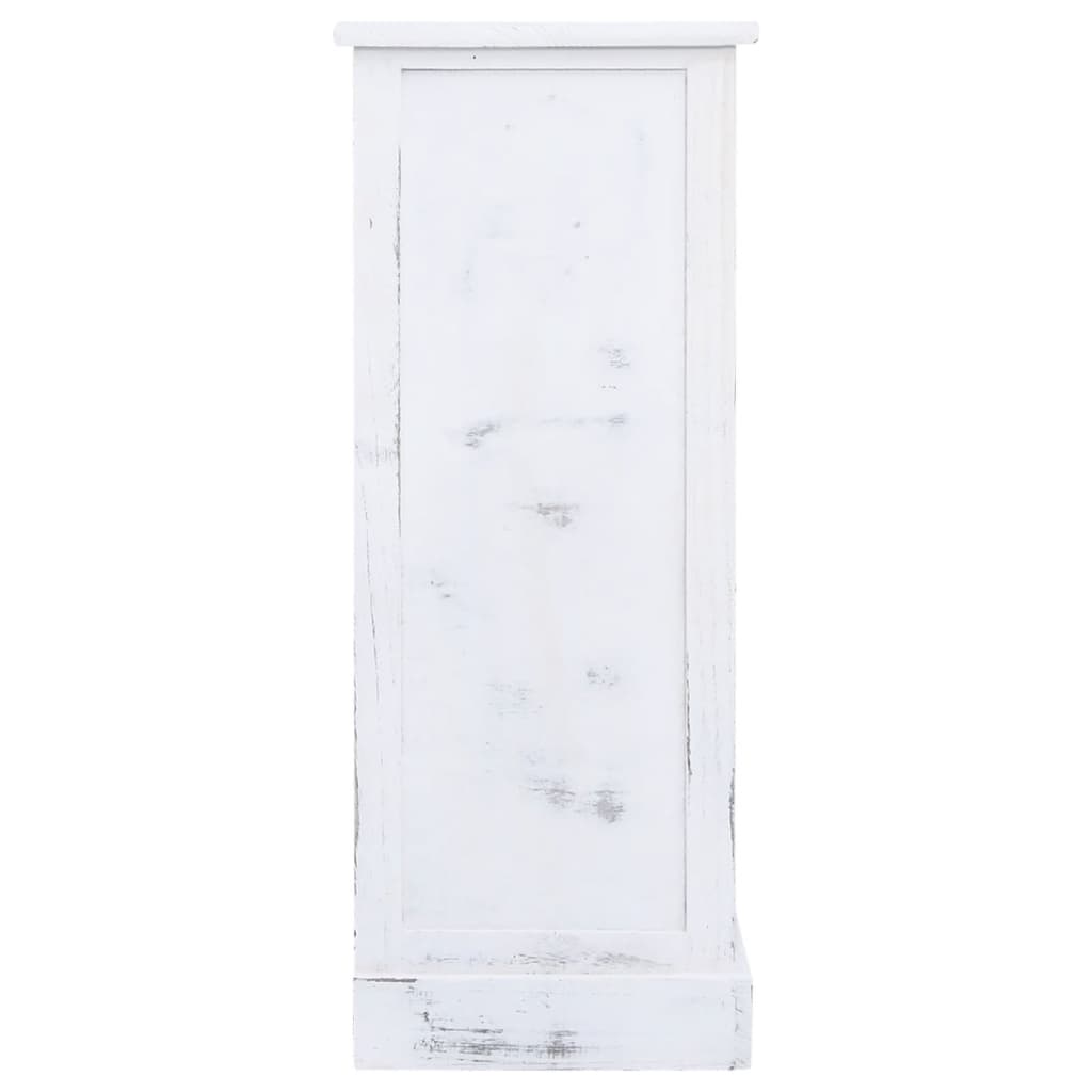 Dulap Cu Sertare, Alb, 60X30X75 Cm, Lemn