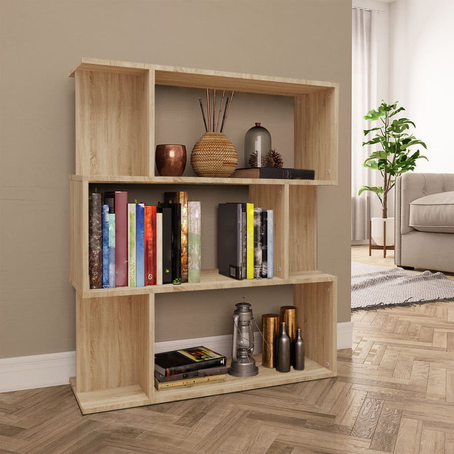 Bibliotecă/Separator, , 80X24X96 Cm Lemn Prelucrat