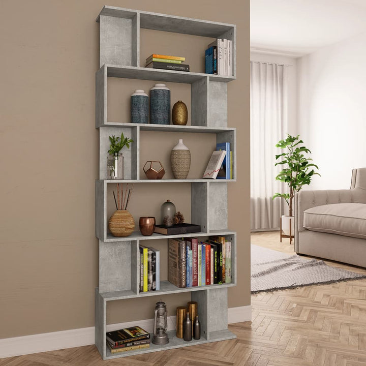 Bibliotecă/Separator Cameră, Alb Extralucios, 80X24X192 Cm, Pal