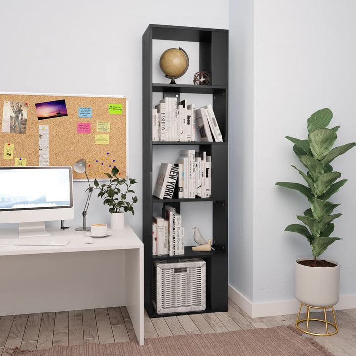 Bibliotecă/Separator, 45X24X159 Cm Lemn Prelucrat