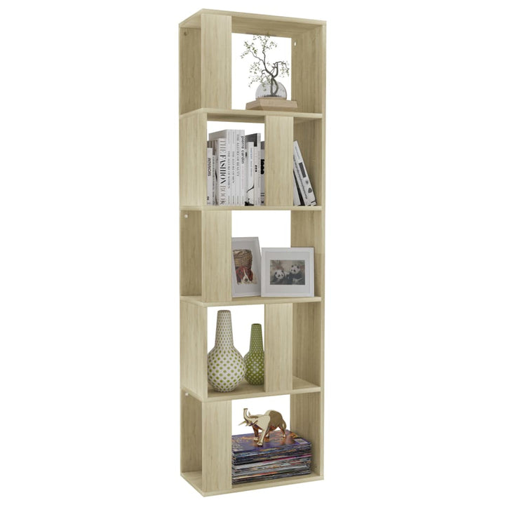 Bibliotecă/Separator, 45X24X159 Cm Lemn Prelucrat