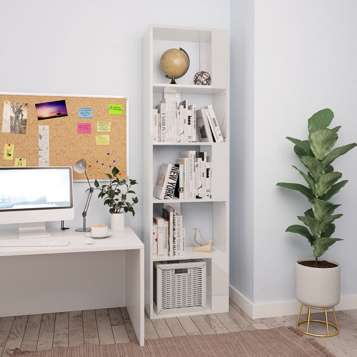Bibliotecă/Separator, 45X24X159 Cm Lemn Prelucrat