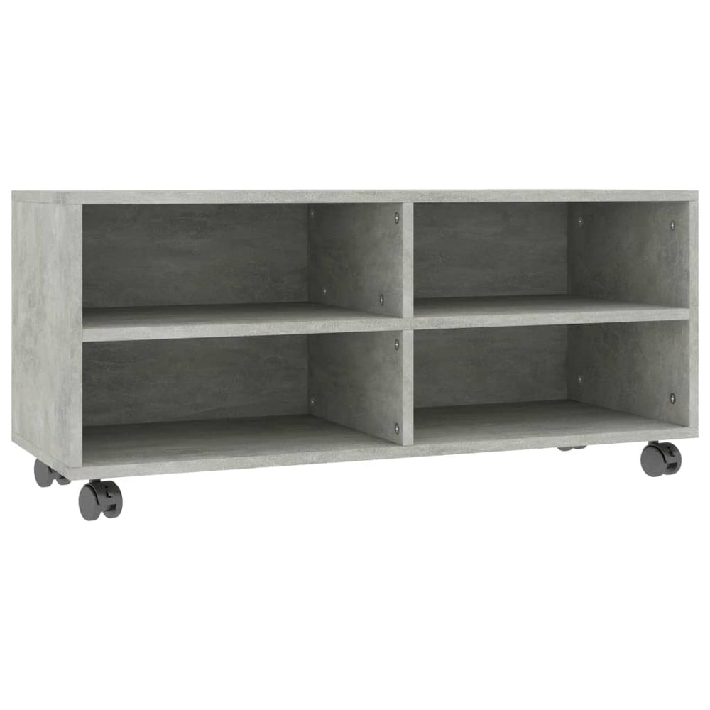 Dulap Tv Cu Rotile, , 90X35X35, Lemn Prelucrat