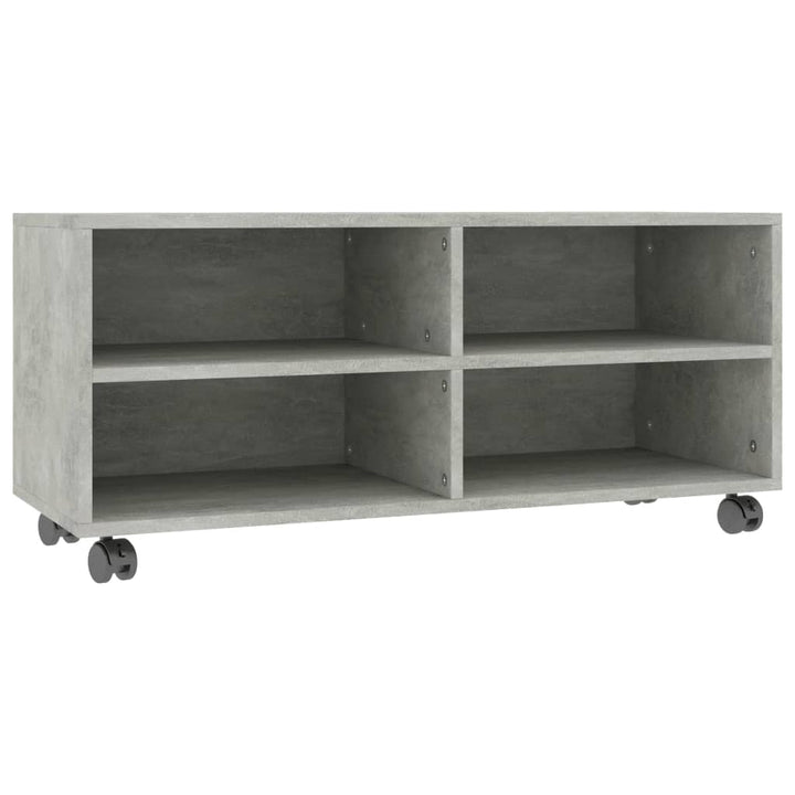 Dulap Tv Cu Rotile, , 90X35X35, Lemn Prelucrat
