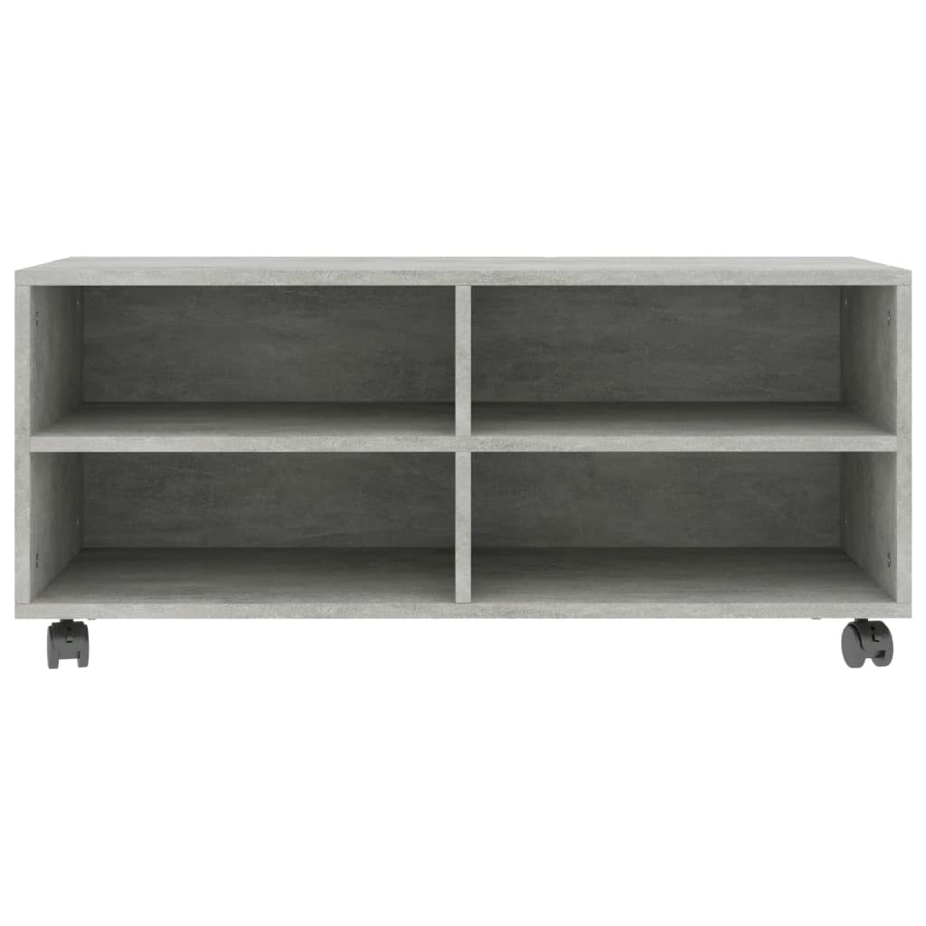 Dulap Tv Cu Rotile, , 90X35X35, Lemn Prelucrat