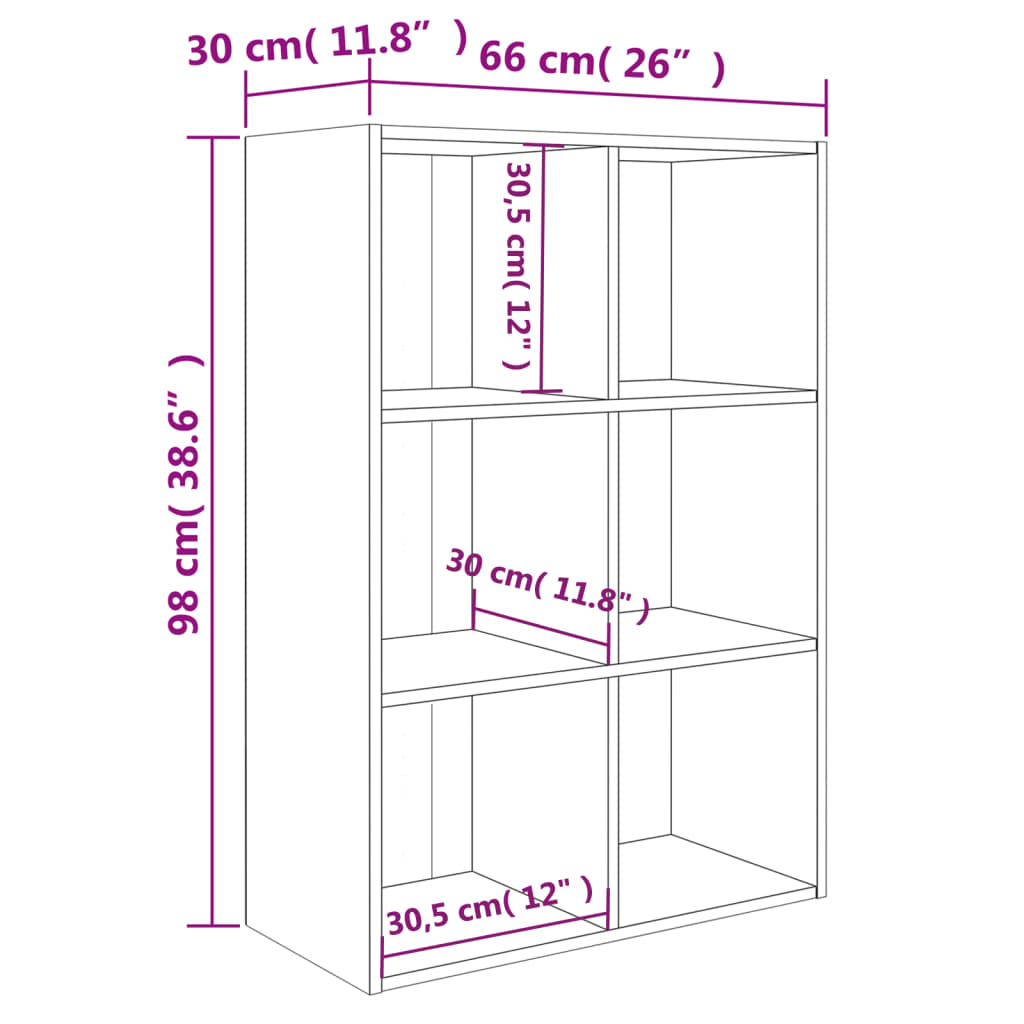 Bibliotecă/Servantă, , 66X30X, Pal