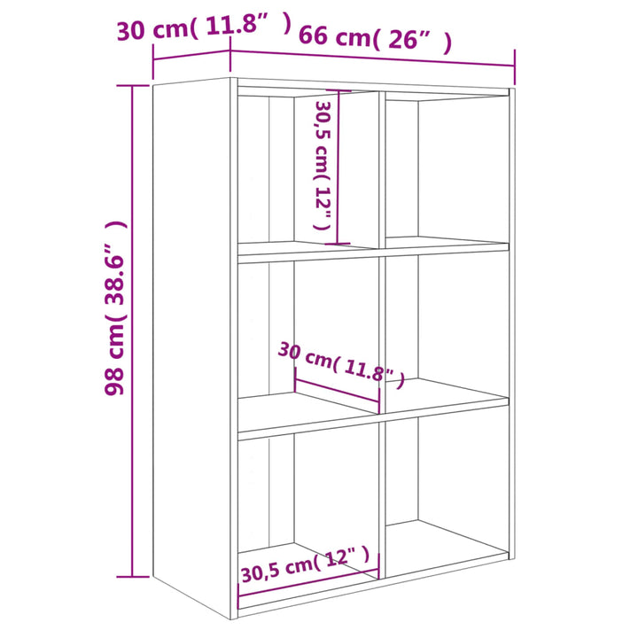 Bibliotecă/Servantă, , 66X30X, Pal