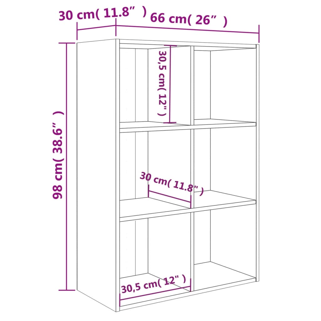 Bibliotecă/Servantă, , 66X30X, Pal