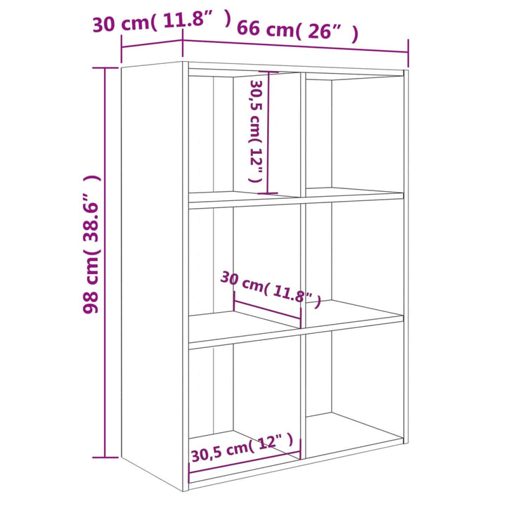 Bibliotecă/Servantă, , 66X30X, Pal