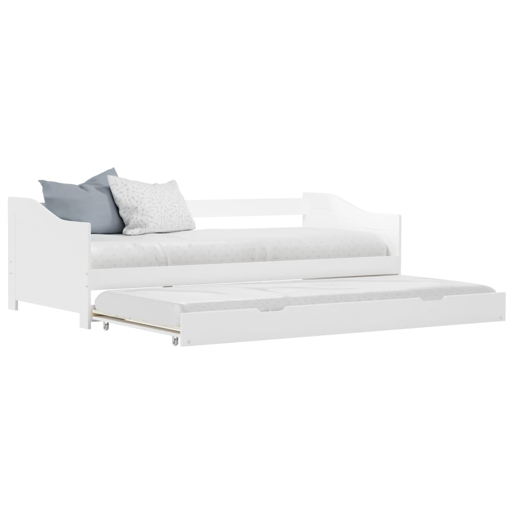 Cadru Pat Canapea Extensibil, , 90 X 200 Cm, Lemn Pin