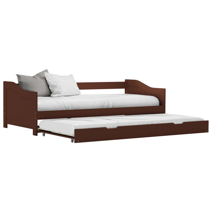 Cadru Pat Canapea Extensibil, , 90 X 200 Cm, Lemn Pin