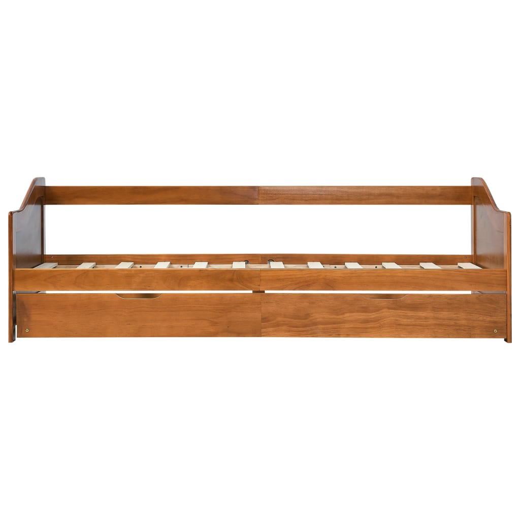 Cadru Pat Canapea Extensibil, , 90 X 200 Cm, Lemn Pin